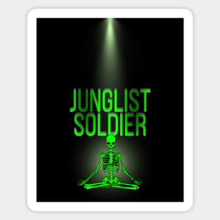 Junglist Soldier Sticker